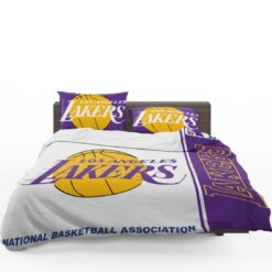 Los Angeles Lakers NBA Basketball Bedding Set 1