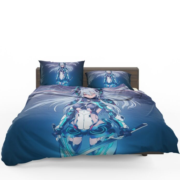 Mecha Girl Cute Anime Bedding Set 1