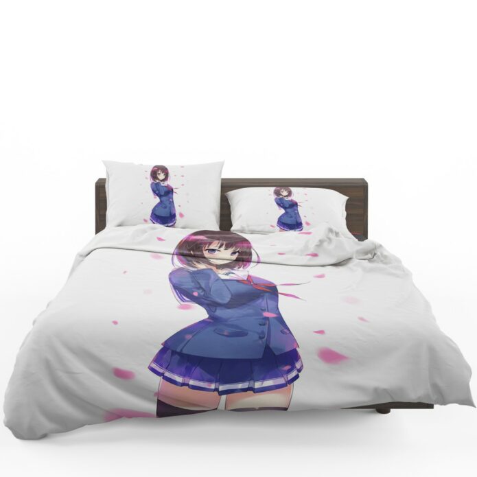Megumi Kato Anime Girl Bedding Set 1