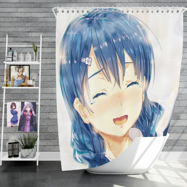 Megumi Tadokoro Anime Shower Curtain