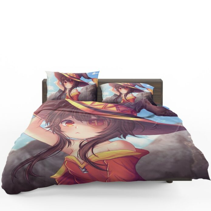 Megumin Konosuba Fairy Tail Anime Bedding Set 1