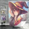 Megumin Konosuba Fairy Tail Anime Shower Curtain