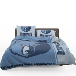Memphis Grizzlies NBA Basketball Bedding Set 1