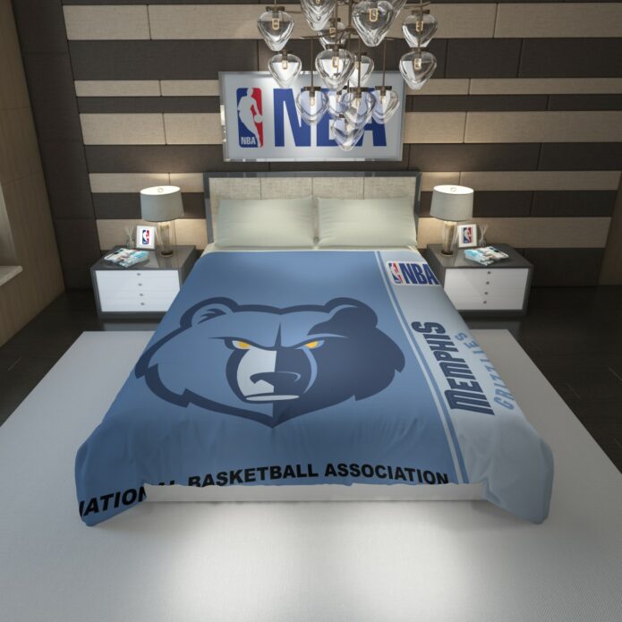 Memphis Grizzlies NBA Basketball Duvet Cover 1