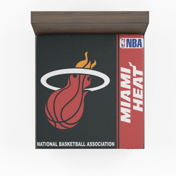 Miami Heat NBA Basketball Fitted Sheet