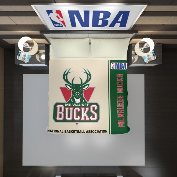 Milwaukee Bucks NBA Basketball Duvet Cover 2