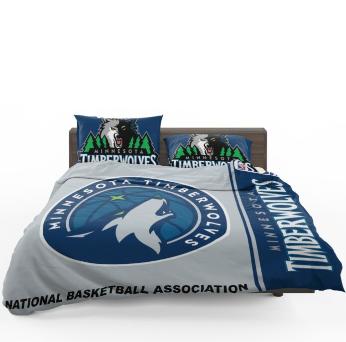 Minnesota Timberwolves NBA Basketball Bedding Set 1