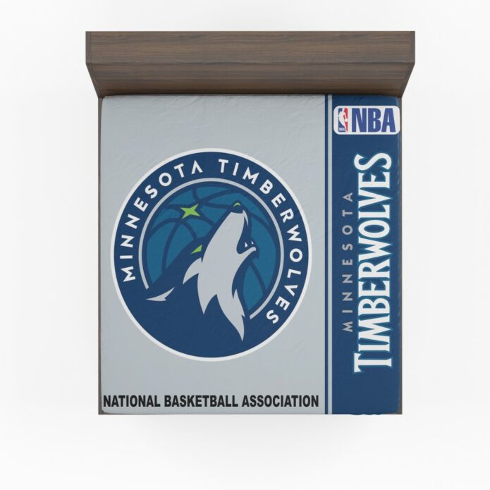 Minnesota Timberwolves NBA Basketball Fitted Sheet