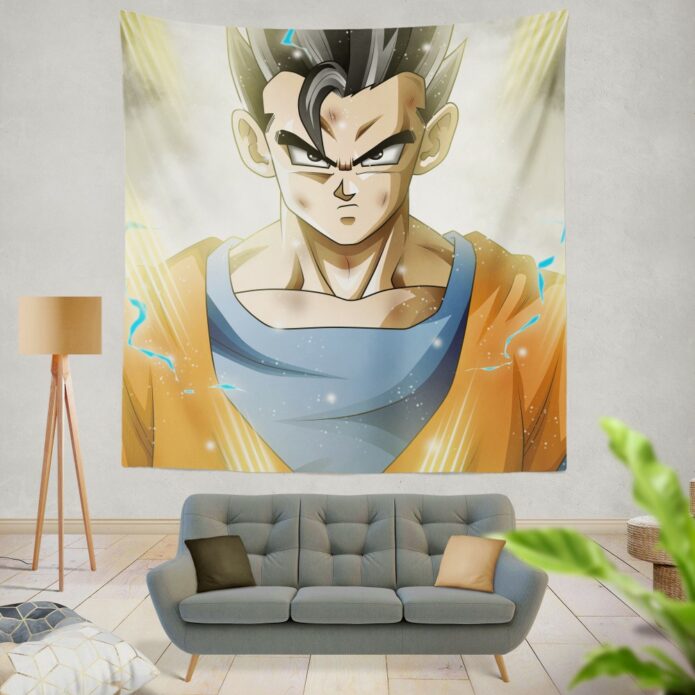 Mystic Gohan Dragon Ball Super Wall Hanging Tapestry