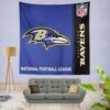 NFL Baltimore Ravens Wall Hanging Tapestry