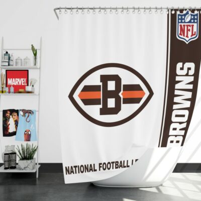 Nfl Cleveland Browns Shower Curtain