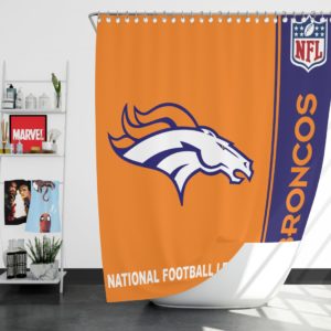 NFL Denver Broncos Shower Curtain