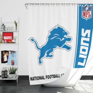 NFL Detroit Lions Shower Curtain