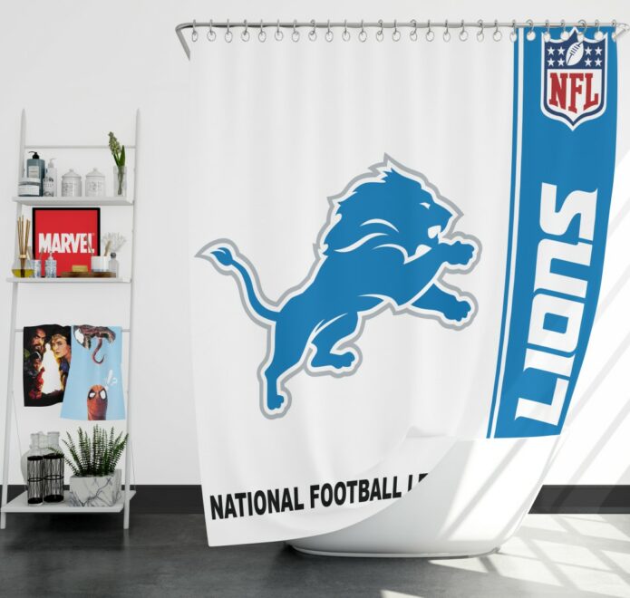 NFL Detroit Lions Shower Curtain