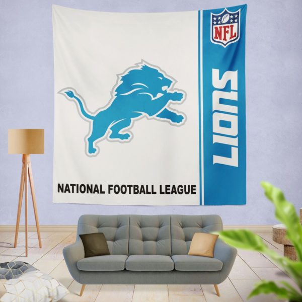 NFL Detroit Lions Wall Hanging Tapestry