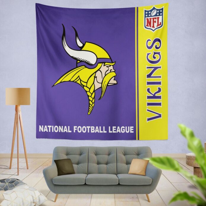 NFL Minnesota Vikings Wall Hanging Tapestry