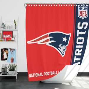 NFL New England Patriots Shower Curtain