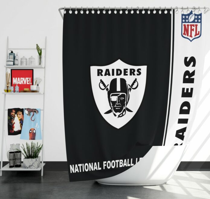 NFL Oakland Raiders Shower Curtain