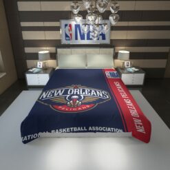 New Orleans Pelicans NBA Basketball Duvet Cover 1