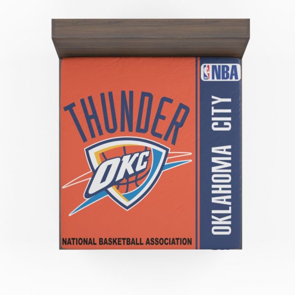 Oklahoma City Thunder NBA Basketball Fitted Sheet