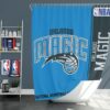 Orlando Magic NBA Basketball Bathroom Shower Curtain