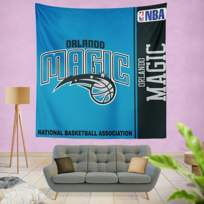 Orlando Magic NBA Basketball Bedroom Wall Hanging Tapestry