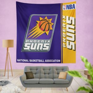 Phoenix Suns NBA Basketball Bedroom Wall Hanging Tapestry