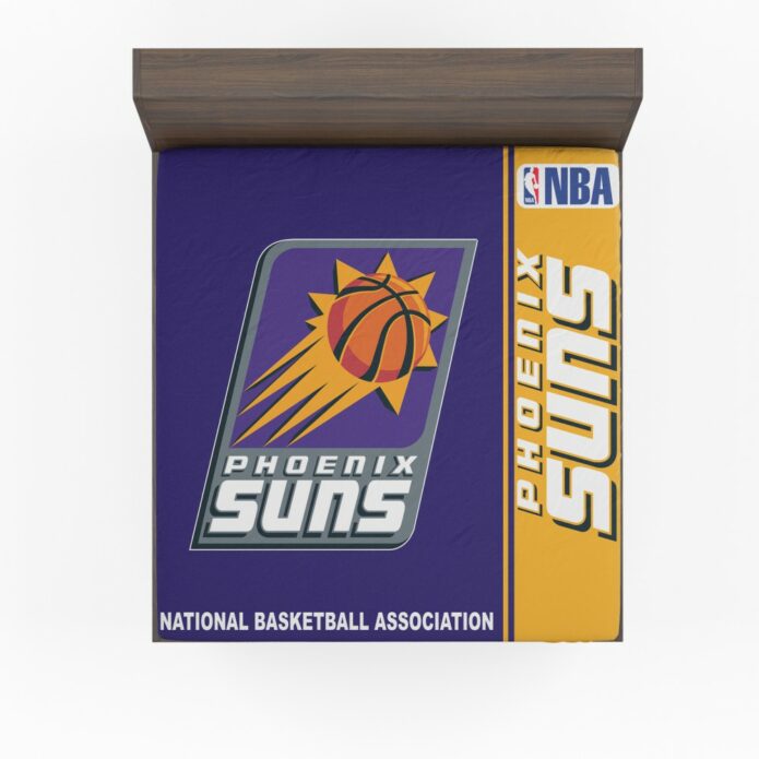 Phoenix Suns NBA Basketball Fitted Sheet