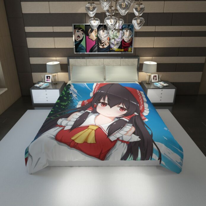 Reimu Hakurei Touhou Duvet Cover