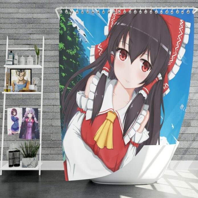 Reimu Hakurei Touhou Shower Curtain