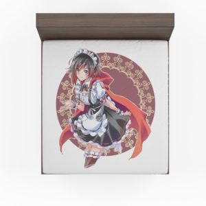 Ruby Rose Anime Girl Rwby Cute Anime Fitted Sheet