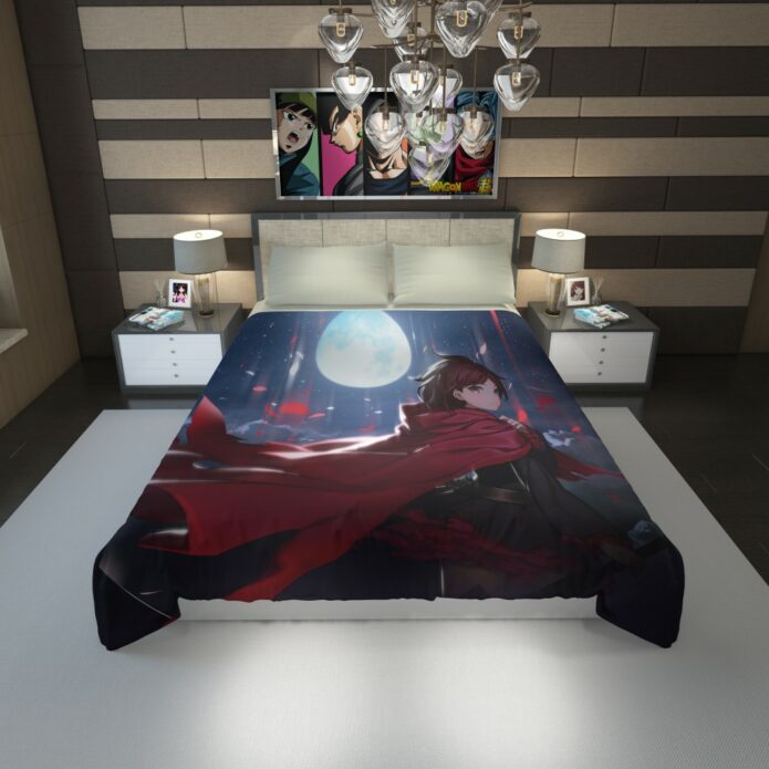 Ruby Rose Rwby Custom Anime Duvet Cover 1