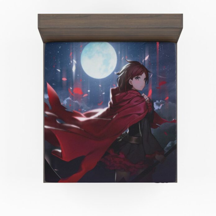 Ruby Rose Rwby Custom Anime Fitted Sheet