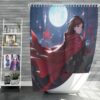 Ruby Rose Rwby Custom Anime Shower Curtain