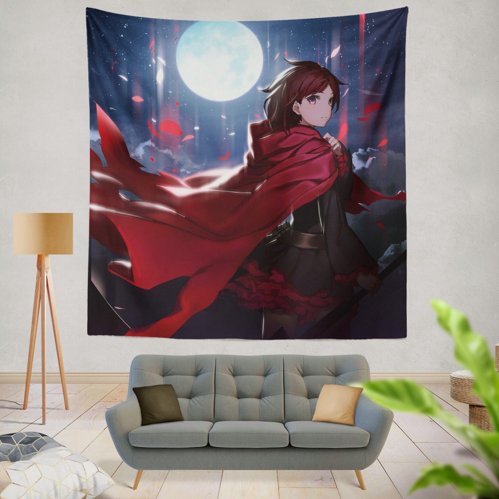 RWBY Tapestry Art Wall Hanging Cover Home Decor 