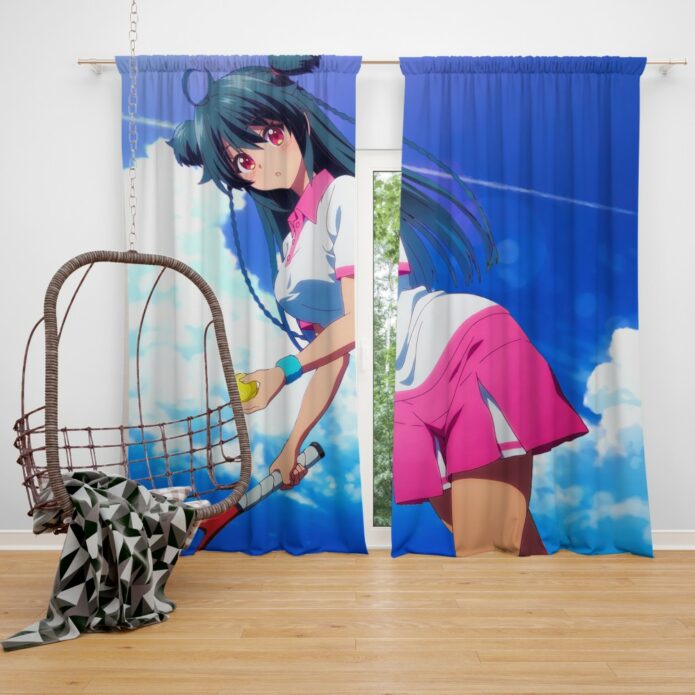 Ruru Musaigen No Phantom World Anime Bedroom Window Curtain