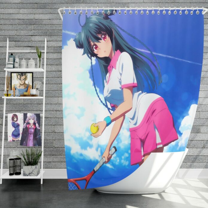 Ruru Musaigen No Phantom World Anime Shower Curtain