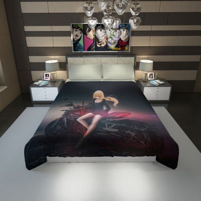 Saber Alter Anime Duvet Cover 1