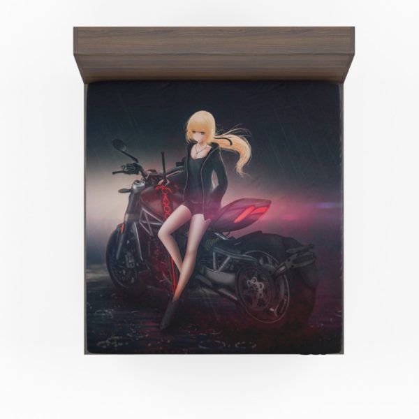 Saber Alter Anime Fitted Sheet