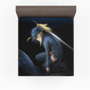 Saber Fate Grand Order Japanese Anime Fitted Sheet