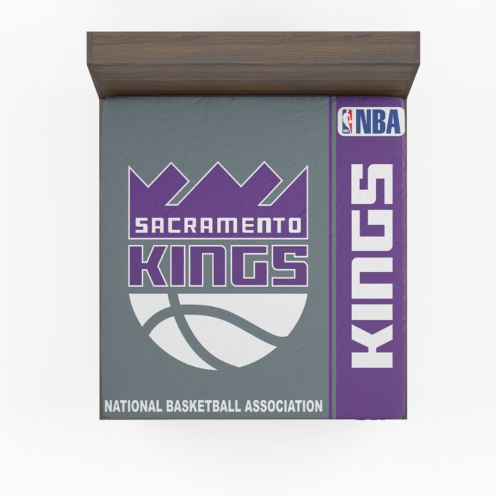 Sacramento Kings NBA Basketball Fitted Sheet