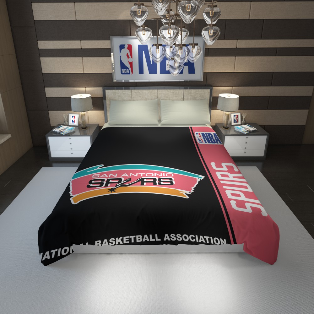 San Antonio Spurs Nba Basketball Duvet Cover Ebeddingsets