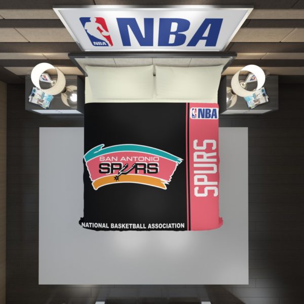 San Antonio Spurs NBA Basketball Duvet Cover 2