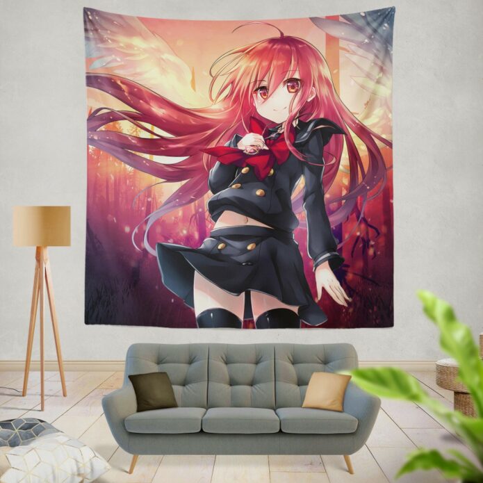 Shakugan No Shan Japanese Anime Fairy Tail Wall Hanging Tapestry