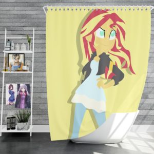 Sunset Shimmer My Little Pony Friendship Is Magic Shower Curtain