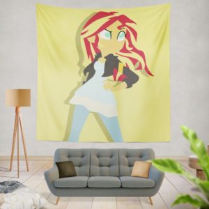 Sunset Shimmer My Little Pony Friendship Is Magic Wall Hanging Tapestry