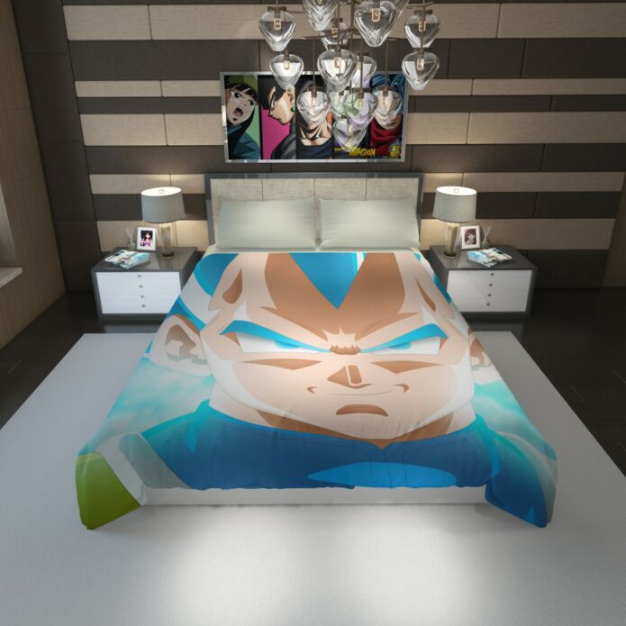 Super Saiyan Blue Vegeta Dragon Ball Super Duvet Cover