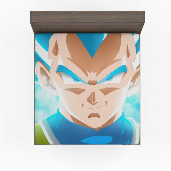 Super Saiyan Blue Vegeta Dragon Ball Super Fitted Sheet