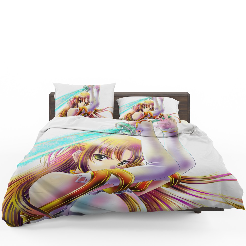 Sword Art Anime Girl Bedding Set | EBeddingSets