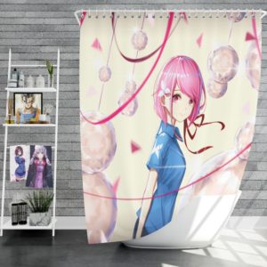 Teen Japanese Anime Girl Shower Curtain